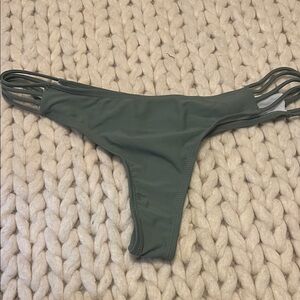 Elegant Olive Women's Bikini Bottom
